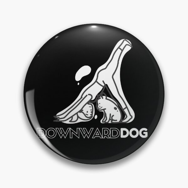 Item preview, Yoga Downward Dog designed and sold by Rhu Creations.