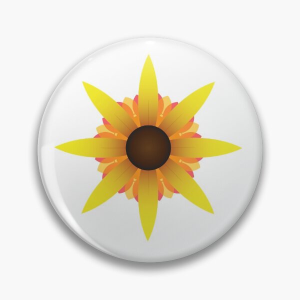 Item preview, Colorful yellow orange flower sunflower designed and sold by TeeHDesigner.