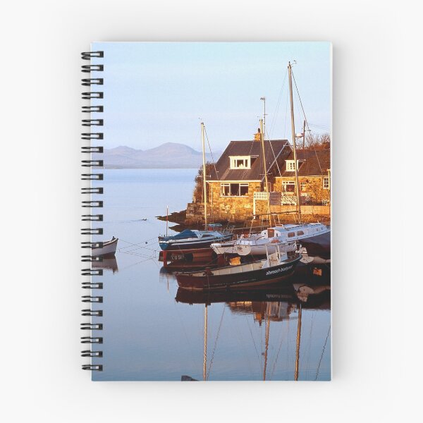 Item preview, GRHA Abersoch inner harbour with Compass cottage. designed and sold by Turtle  Photography.