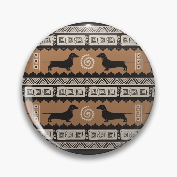 Item preview, Ancient tribal dogs | Smooth dachshund designed and sold by Camilla Fjäder.
