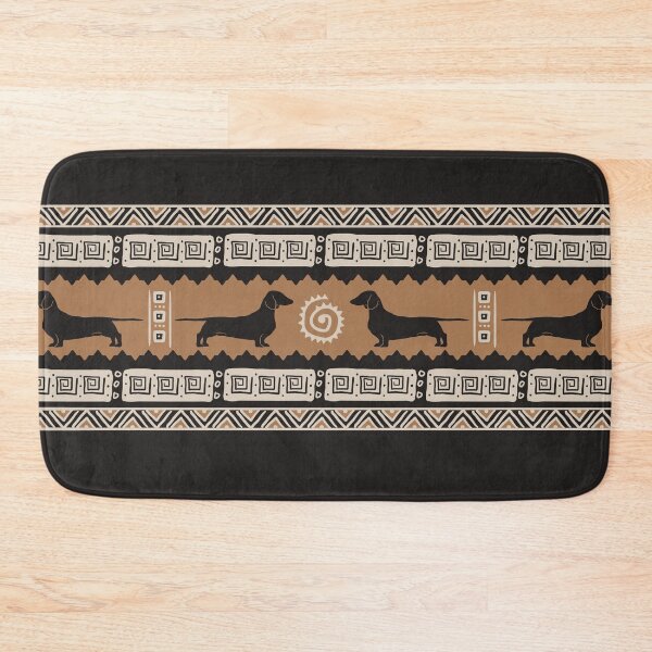 Item preview, Ancient tribal dogs | Smooth dachshund designed and sold by Camilla Fjäder.
