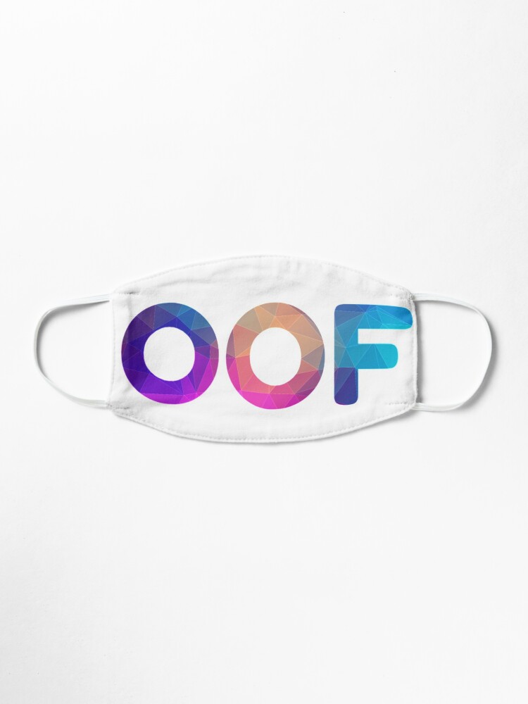 Oof Roblox Meme Funny Noob Gamer Gifts Idea Mask By Smoothnoob Redbubble - oof roblox mp3