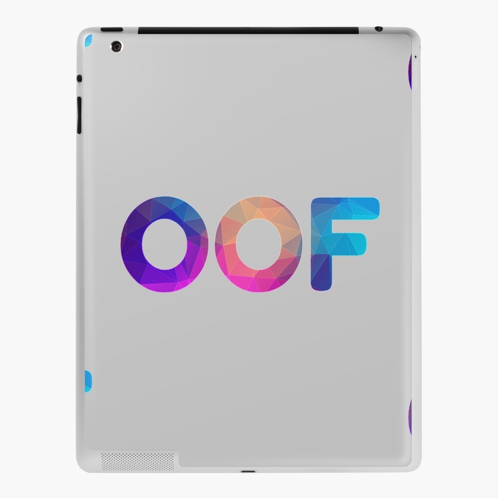 Oof Roblox Meme Funny Noob Gamer Gifts Idea Ipad Case Skin By Smoothnoob Redbubble - how to be a noob in roblox on ipad for free