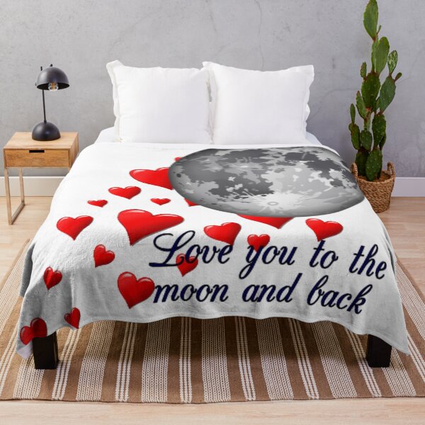 Item preview, Love you to the moon designed and sold by BellsPainting.