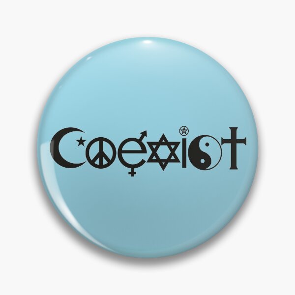 Item preview, Coexist designed and sold by KNBS.