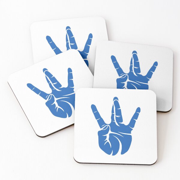 Item preview, Westside West Coast Rap Hip Hop Hand Sign Blue designed and sold by JustLivinLife.