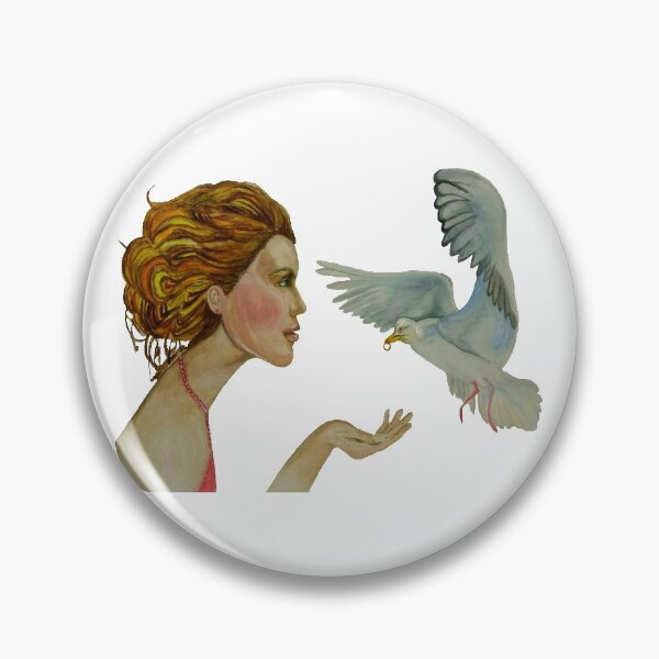 Item preview, Seagull ("My Love as a Seagull is Flying in the Sky"). Watercolour. designed and sold by MariaSibireva.
