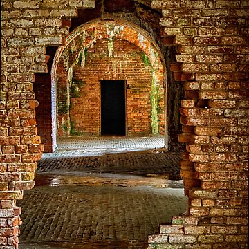 Artwork thumbnail, Falling Arch - Fort Morgan Historic Site, AL by Kathy Weaver