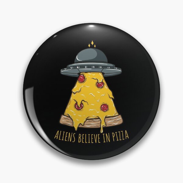 Item preview, Aliens Believe In Pizza designed and sold by Vector Scout Lab.