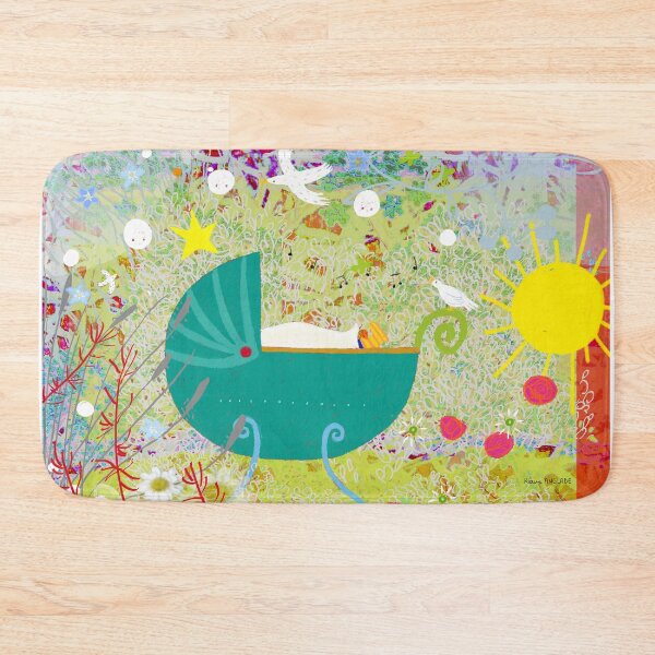 Item preview, Child motif "pram in the sun" designed and sold by Karine-Anglade.