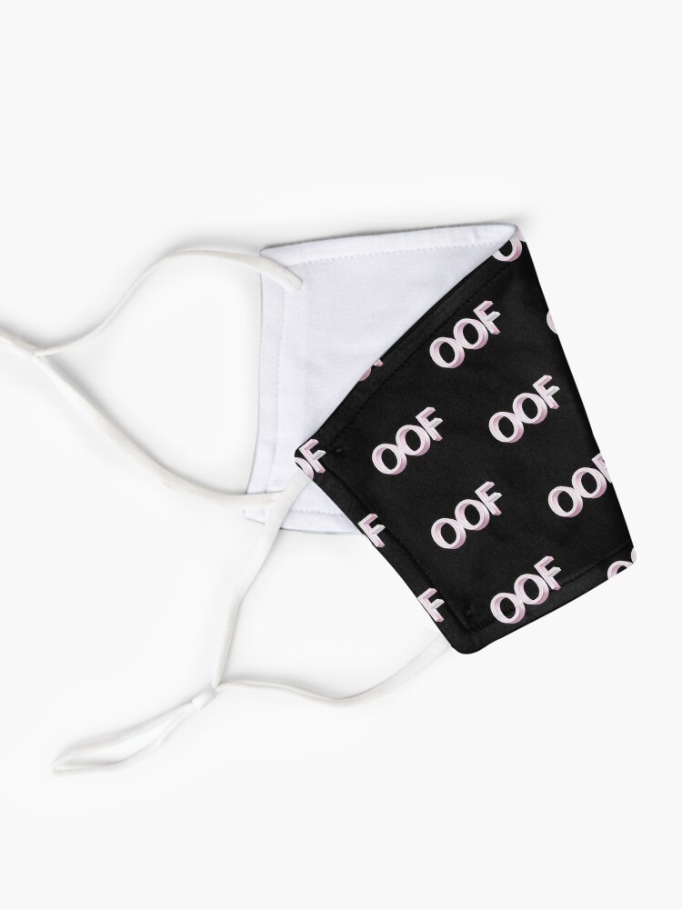 Oof Roblox Games Mask By T Shirt Designs Redbubble - oof roblox game