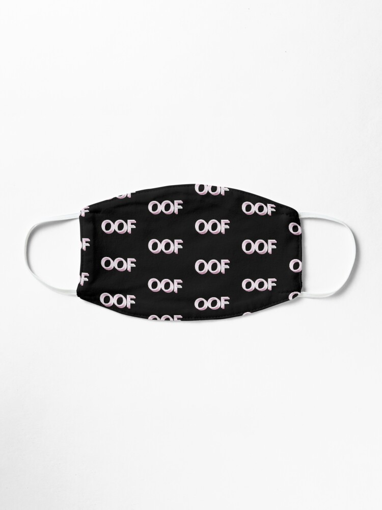 Oof Roblox Games Mask By T Shirt Designs Redbubble - black dog collar roblox