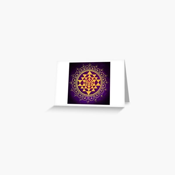 Item preview, Sacred Geometry Sri Yantra designed and sold by monchie.