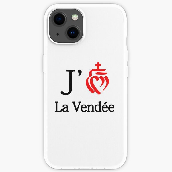 j'aime la vendée vendee iPhone Soft Case