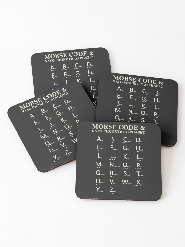 Morse Code And Phonetic Alphabet