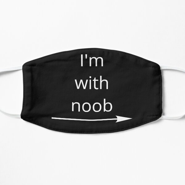 Noob Face Masks Redbubble - roblox hyper realistic noob