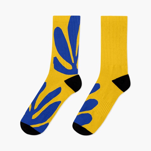 Item preview, Matisse Leaves Yellow Blue designed and sold by ShaMiLaB.