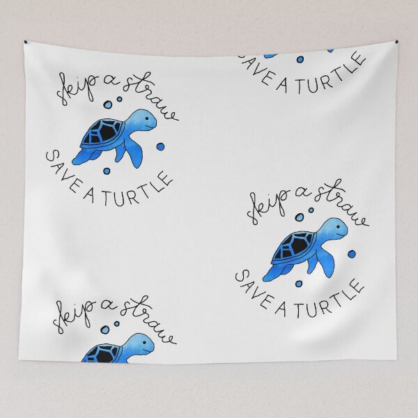 Item preview, Copy of Skip a Straw save a Turtle designed and sold by Sioox.