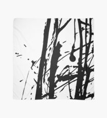Ink splashes. Abstract stain pattern Scarf