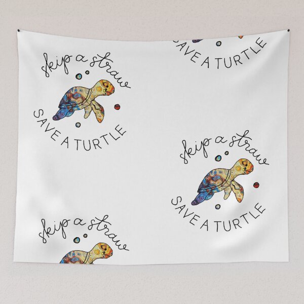 Item preview, Copy of Skip a Straw save a Turtle designed and sold by Sioox.