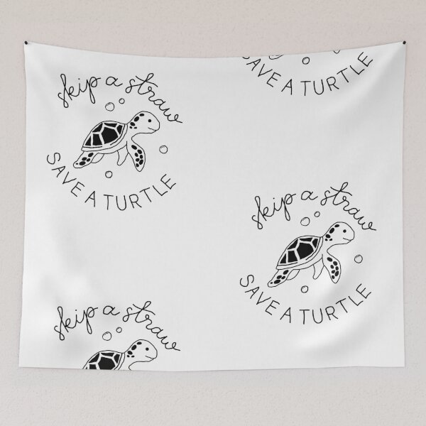 Item preview, Copy of Skip a Straw save a Turtle designed and sold by Sioox.
