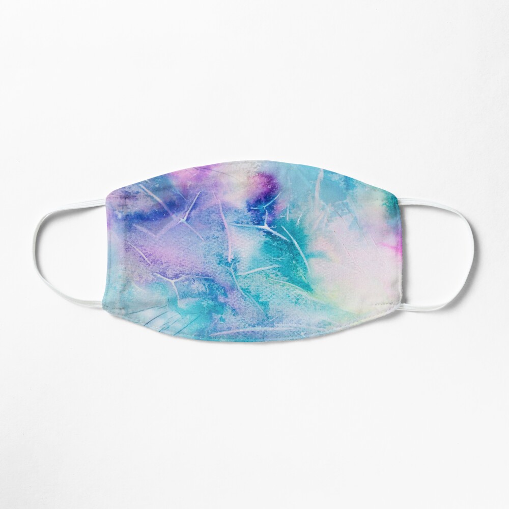 Inky pastel colorful handpainted texture Mask