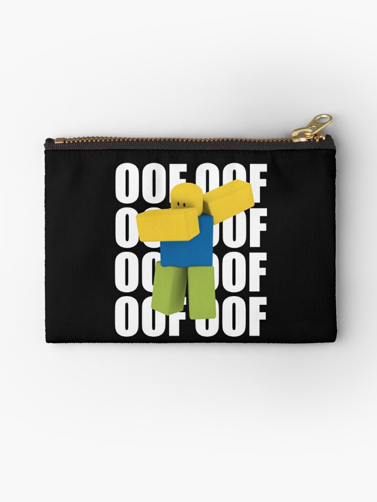 Roblox Oof Dabbing Dab Meme Funny Noob Gamer Gifts Idea Zipper Pouch By Smoothnoob Redbubble - dabbing roblox noob gif