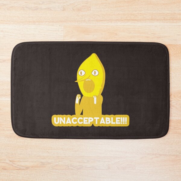 Item preview, Adventure Time Lemongrab Unacceptable designed and sold by rainbowdreamer.