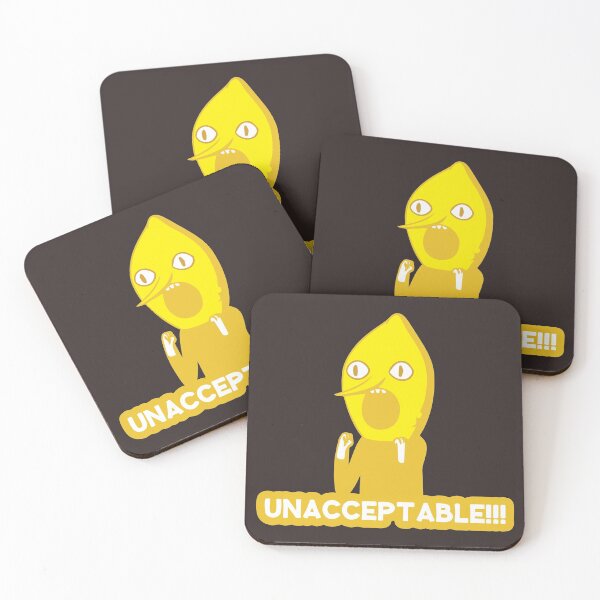 Item preview, Adventure Time Lemongrab Unacceptable designed and sold by rainbowdreamer.