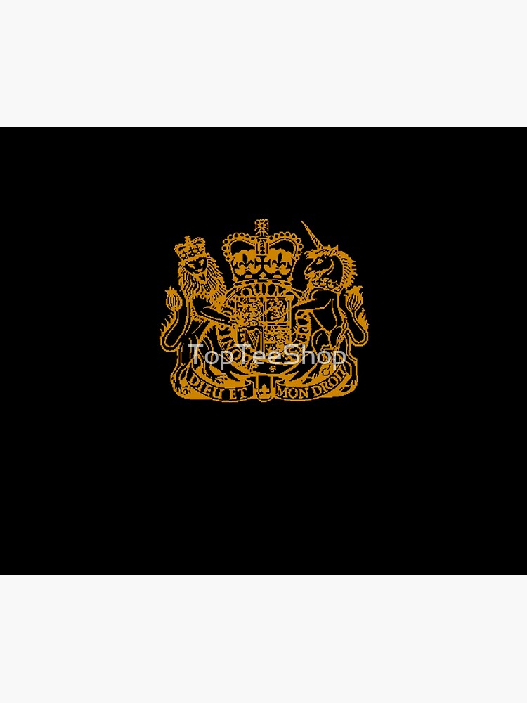  Elizabeth II Royal Coat of Arms Emblem  by TopTeeShop