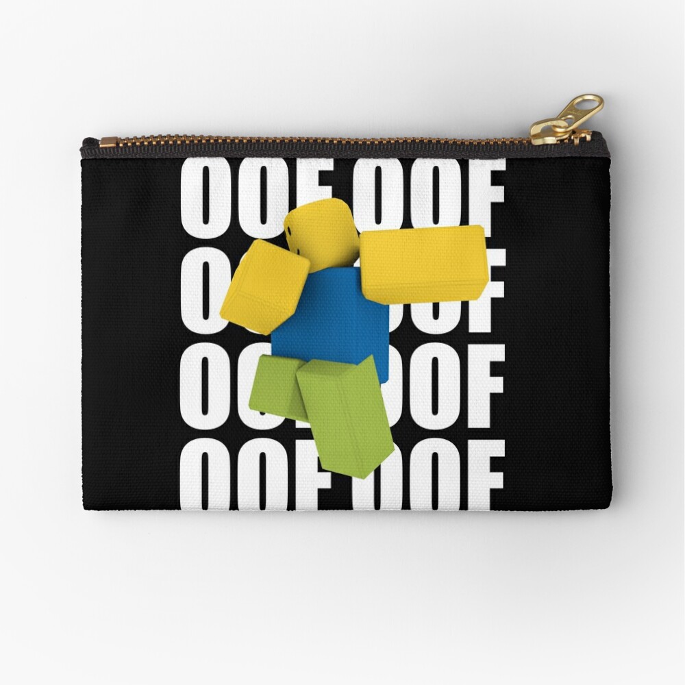 Roblox Oof Dabbing Dab Meme Funny Noob Gamer Gifts Idea Zipper Pouch By Smoothnoob Redbubble - meme machine roblox meme on meme