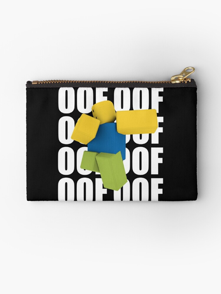 Roblox Oof Dabbing Dab Meme Funny Noob Gamer Gifts Idea Zipper Pouch By Smoothnoob Redbubble - noob do dab roblox