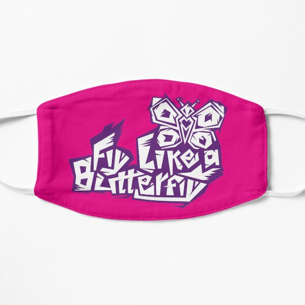 Fly Like a Butterfly (mix) Flat Mask