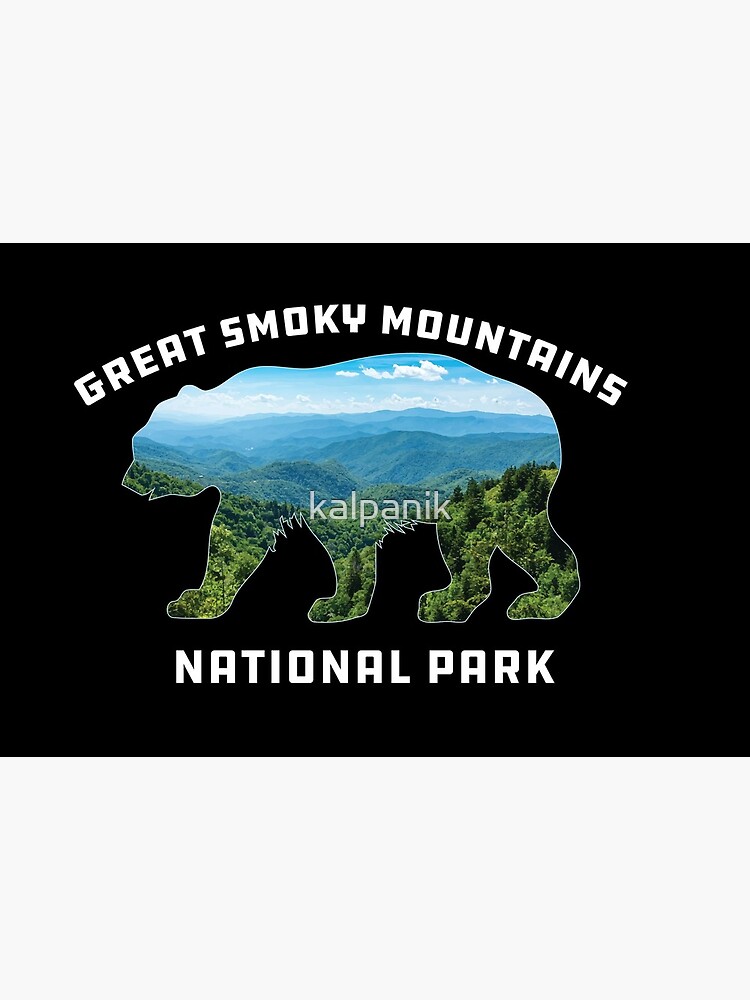 Great Smoky Mountains National Park vintage bear souvenir by kalpanik