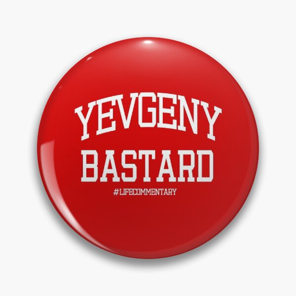 Item preview, Yevgeny Bastard White #LifeCommentary designed and sold by nickheathsport.