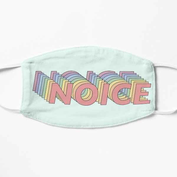 Nooooooice Flat Mask