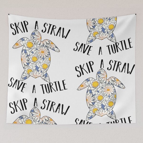 Item preview, Copy of Skip a Straw save a Turtle designed and sold by Sioox.