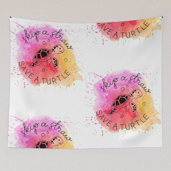 Item preview, Copy of Skip a Straw save a Turtle designed and sold by Sioox.