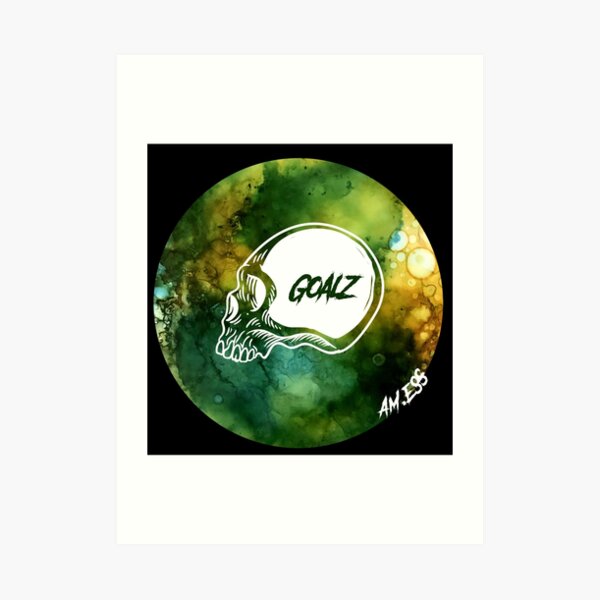 "Goalz" Album Art Cover by Alycia Sanchez Art Print