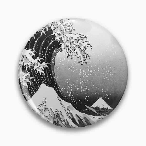 Item preview, Great Wave: Monochrome designed and sold by rapplatt.