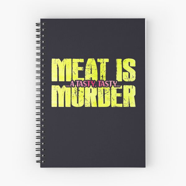 Item preview, Meat is a tasty murder! Carnivore humor designed and sold by RAWWR.