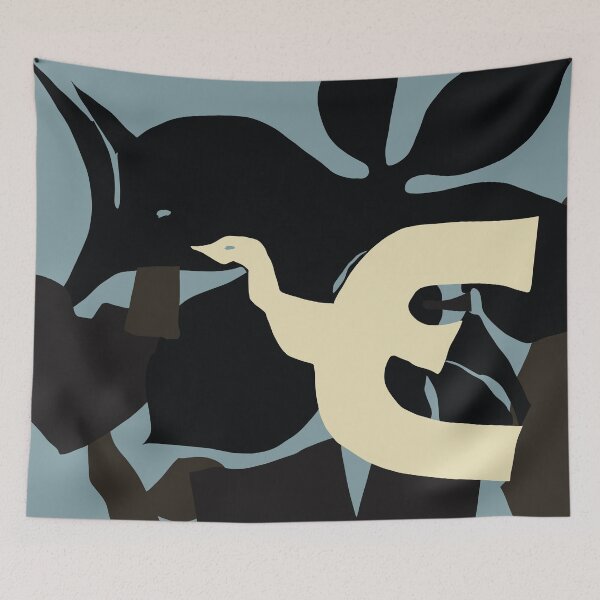 Item preview, Abstract Braque Inspired designed and sold by ShaMiLaB.