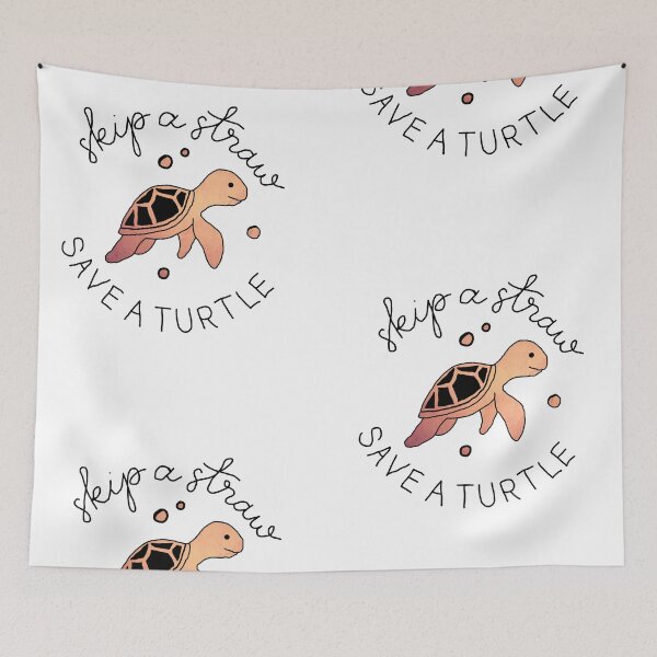 Item preview, Copy of Skip a Straw save a Turtle designed and sold by Sioox.