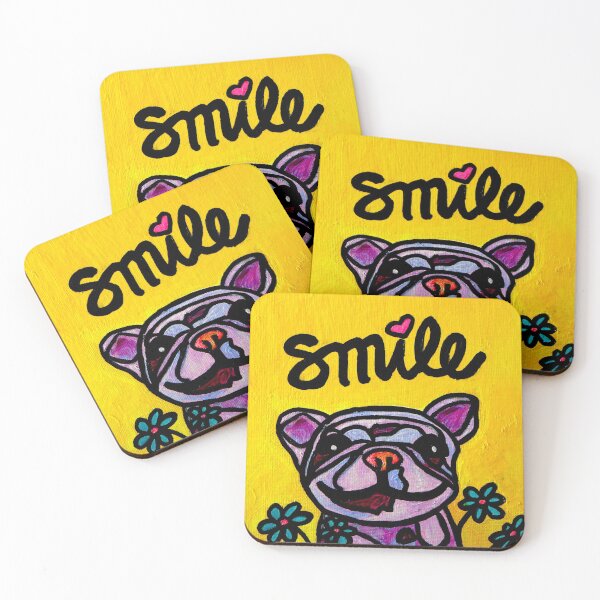Item preview, Smile Frenchie designed and sold by Amanda A. Anthony.
