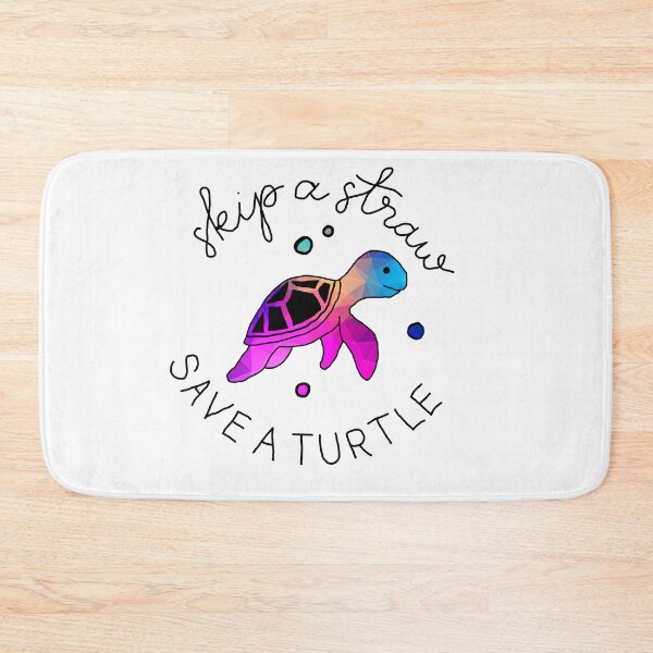 Item preview, Skip a Straw save a Turtle Save the Turtles designed and sold by Sioox.