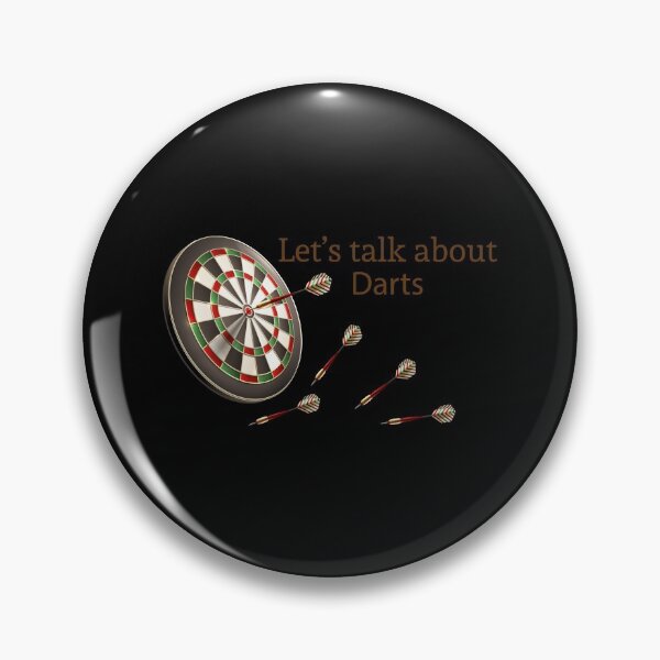 Item preview, Let's talk about darts designed and sold by saechla.