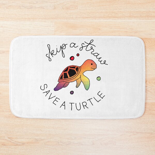 Item preview, Skip a Straw save a Turtle Save the Turtles designed and sold by Sioox.