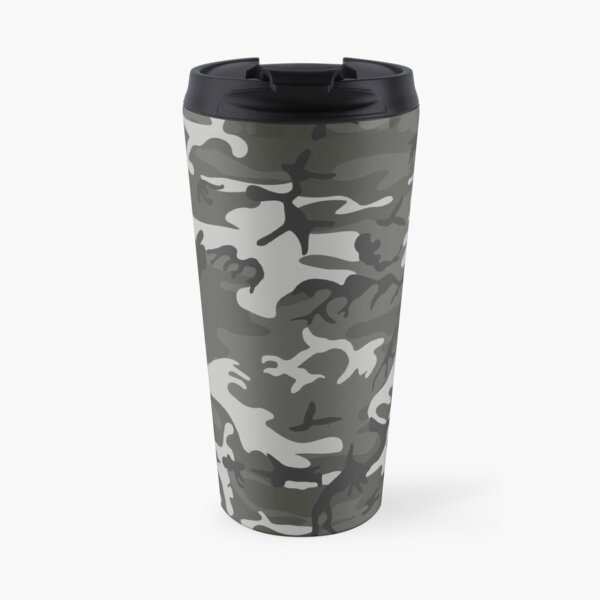 Dark camouflage Travel Mug