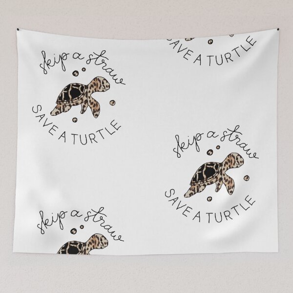Item preview, Copy of Skip a Straw save a Turtle designed and sold by Sioox.