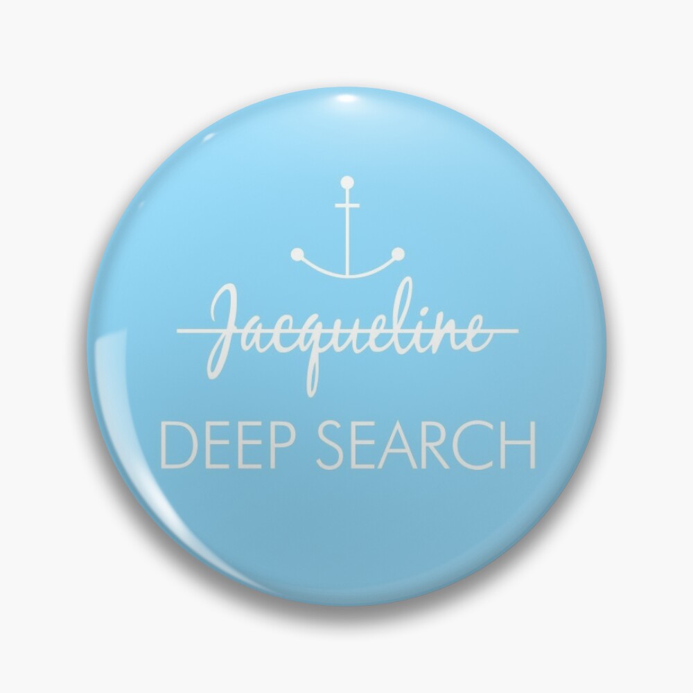 The Life Aquatic, Jacqueline / Deep Search Pin for Sale by GroovyRaffRaff